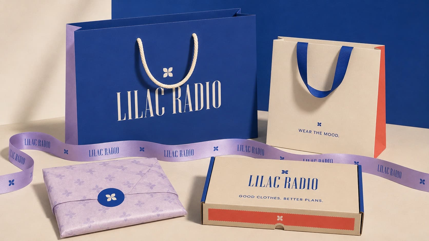 Lilac Radio (Packaging Showcase)